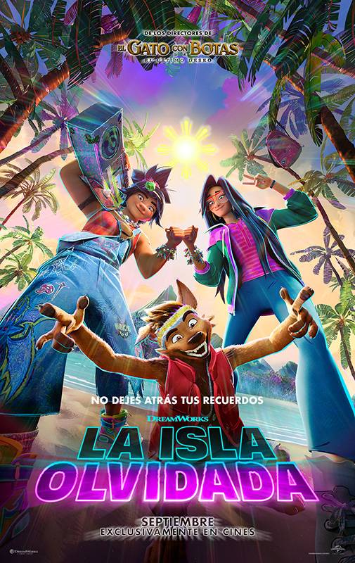 Poster de La isla olvidada