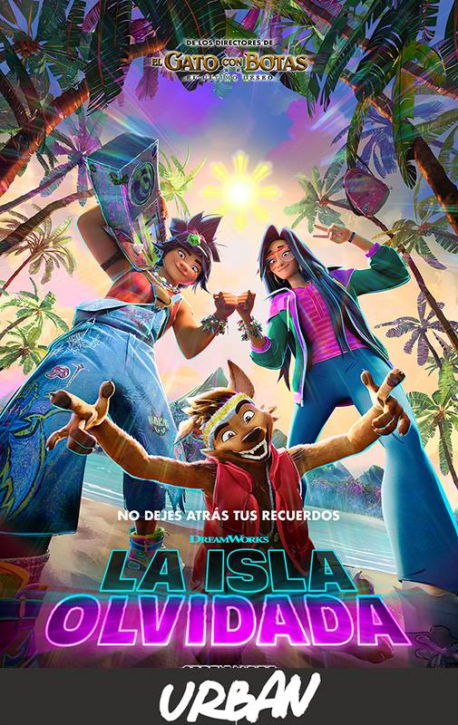 Poster de La isla olvidada (URBAN)